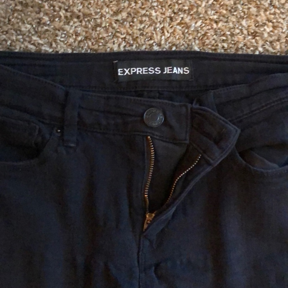 Express Black Jeans